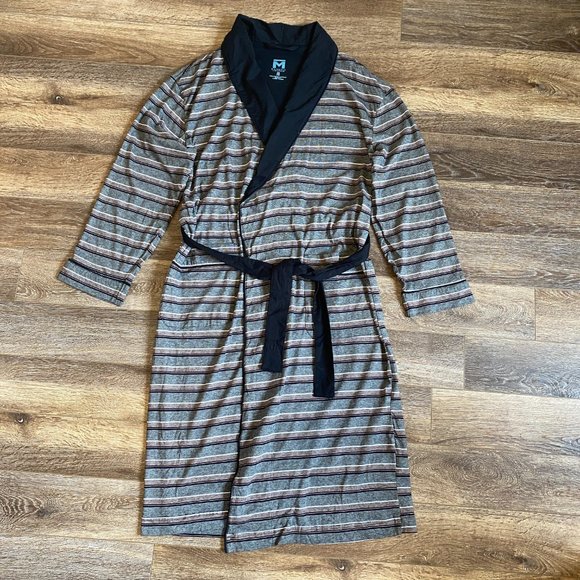 Majestic International Dawn Time Knit Jersey Shawl Robe - Picture 2 of 8